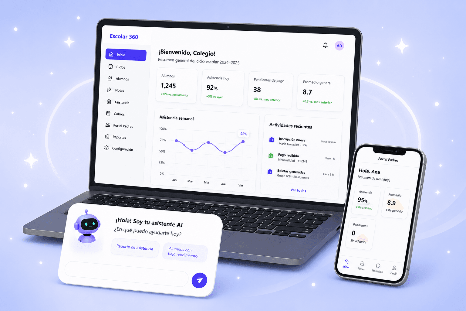 Gestion360 — Plataforma de gestion integral